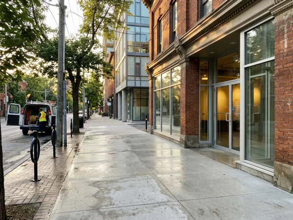 Commercial Power Washing after cleaning