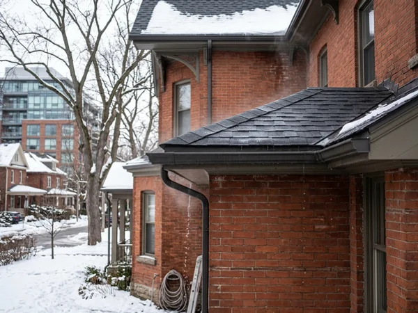 Ice Dam Removal after cleaning
